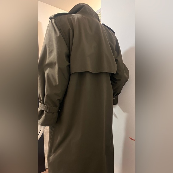 Vintage LADEA Wool Lined Trench Coat - Picture 4 of 14